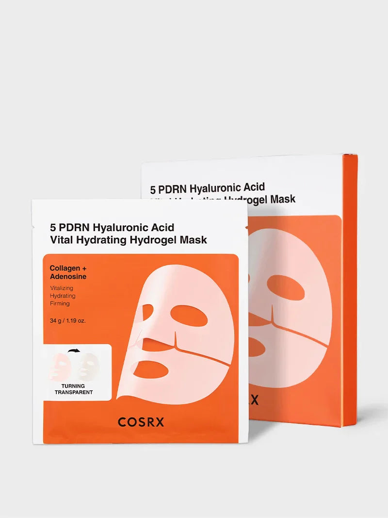 COSRX 5 PDRN Hyaluronic Acid Vital Hydrating Hydrogel Mask [HHQ4S]